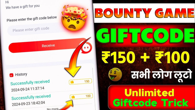 Bounty Game Gift Code